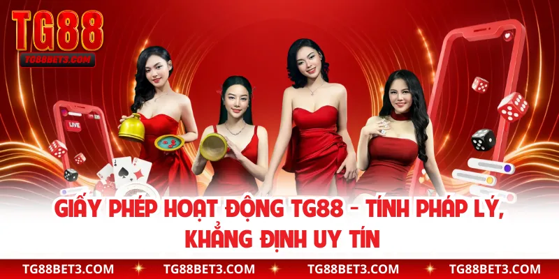 Giấy Phép Hoạt Động TG88 - Tính Pháp Lý, Khẳng Định Uy Tín